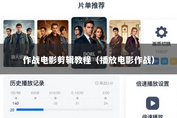 作战电影剪辑教程(播放电影作战)